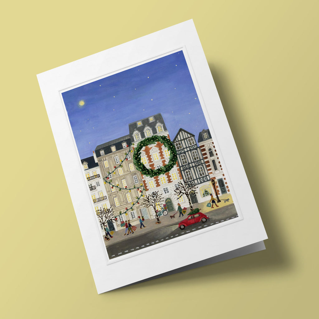 Conte d'hiver - Façades en ville