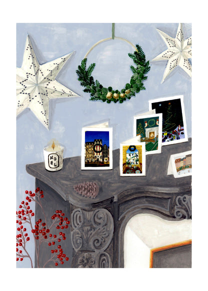 Winter's Tale - Festive Fireplace