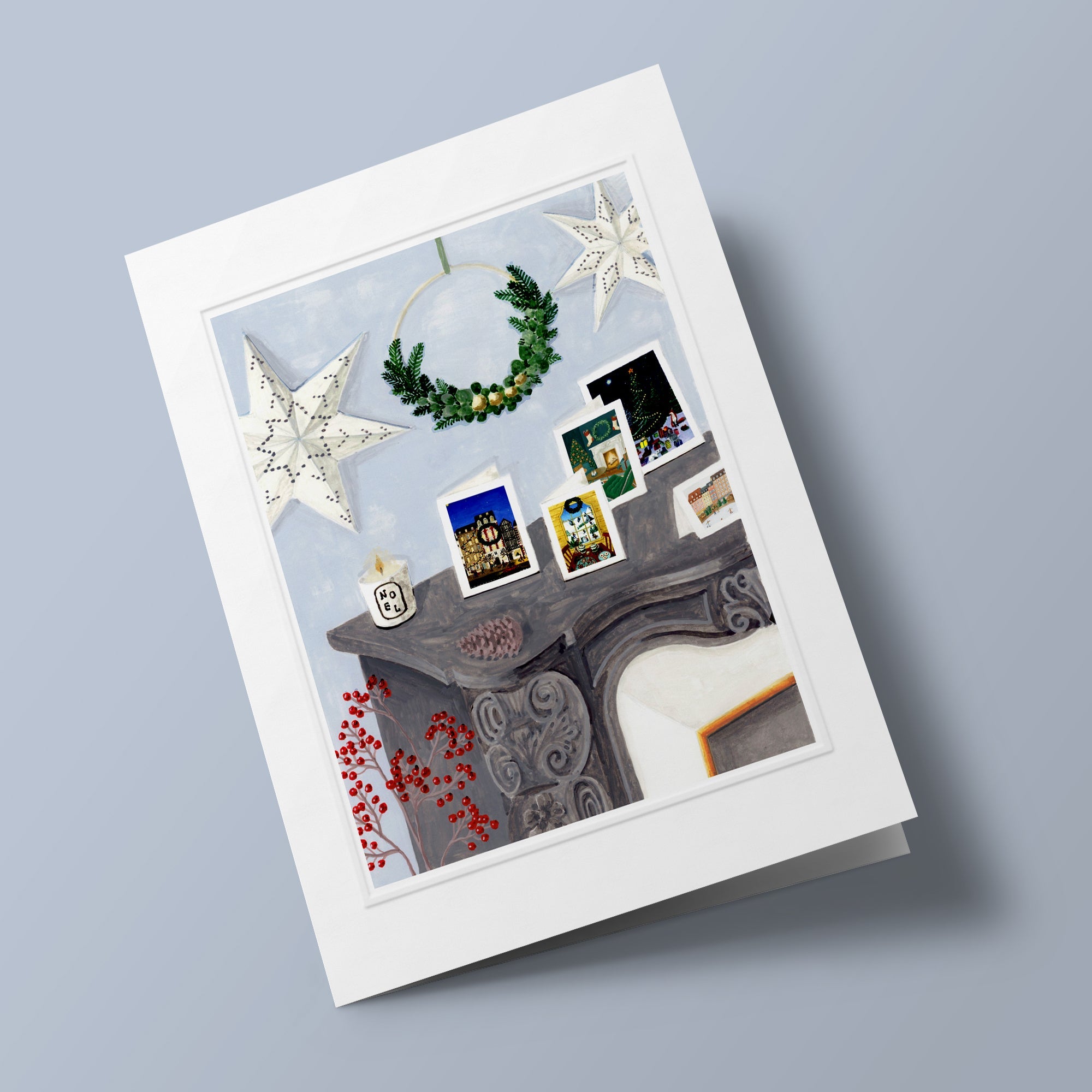 Conte d'hiver - Cheminée Festive