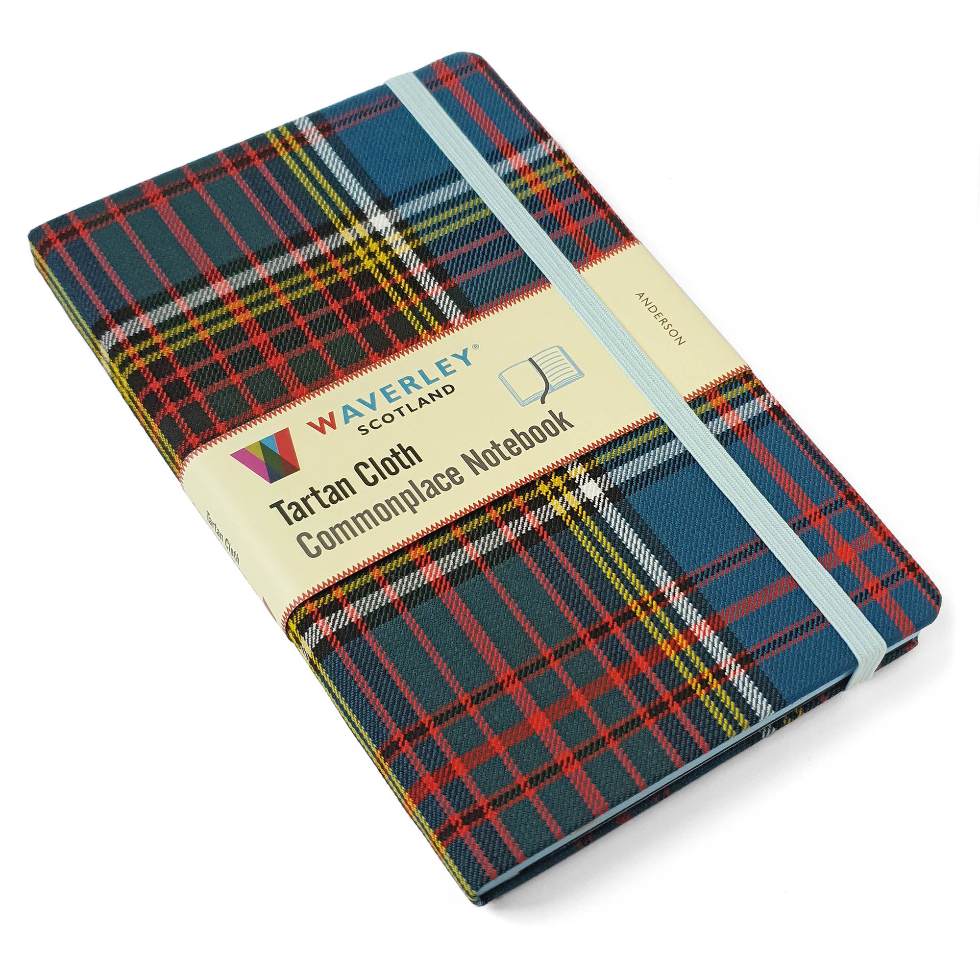 Anderson - tartan notebook