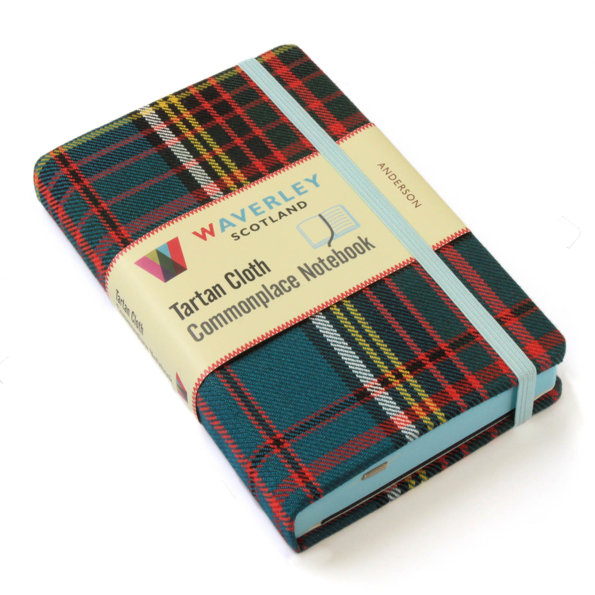 Anderson - tartan notebook