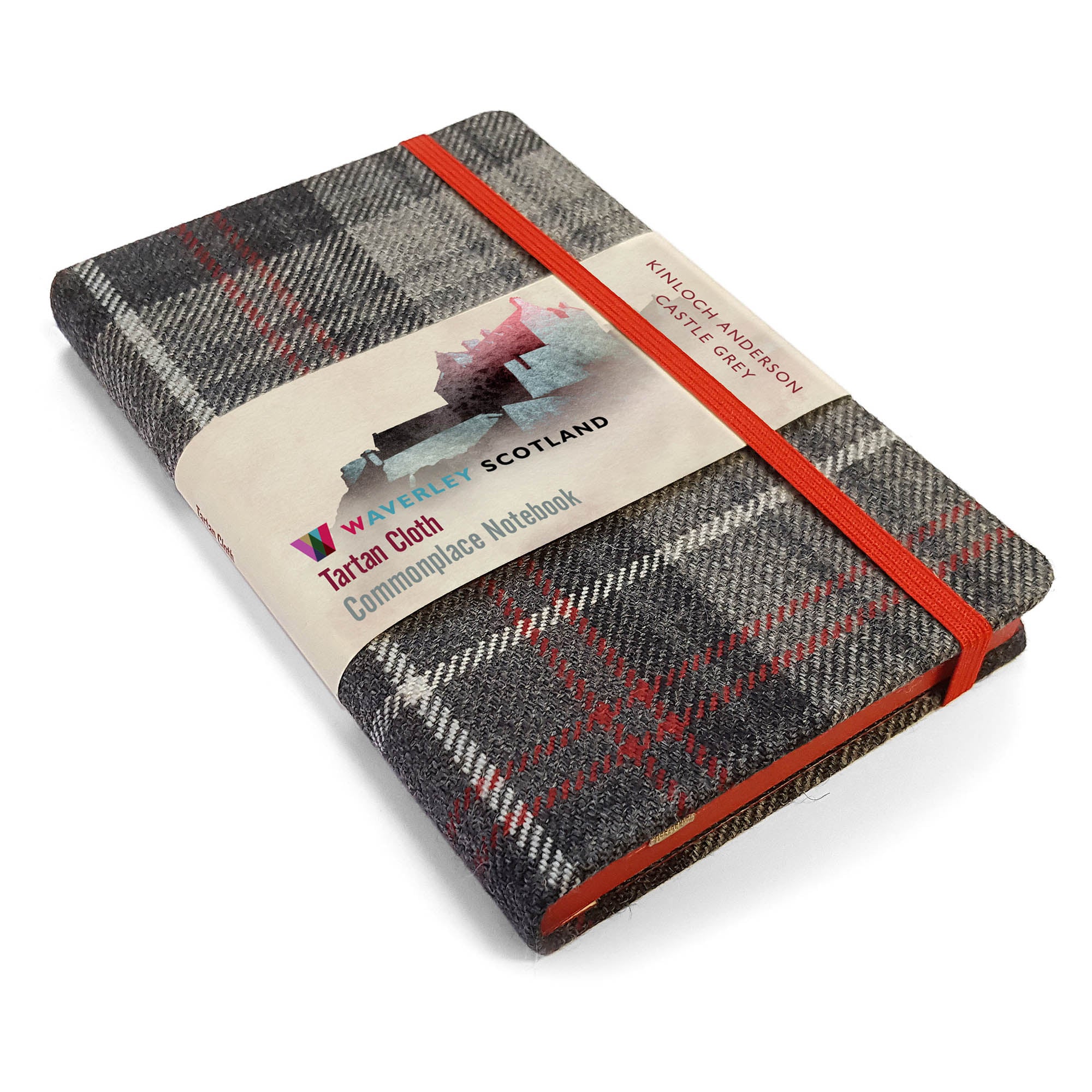 KA Castle Gray - tartan notebook