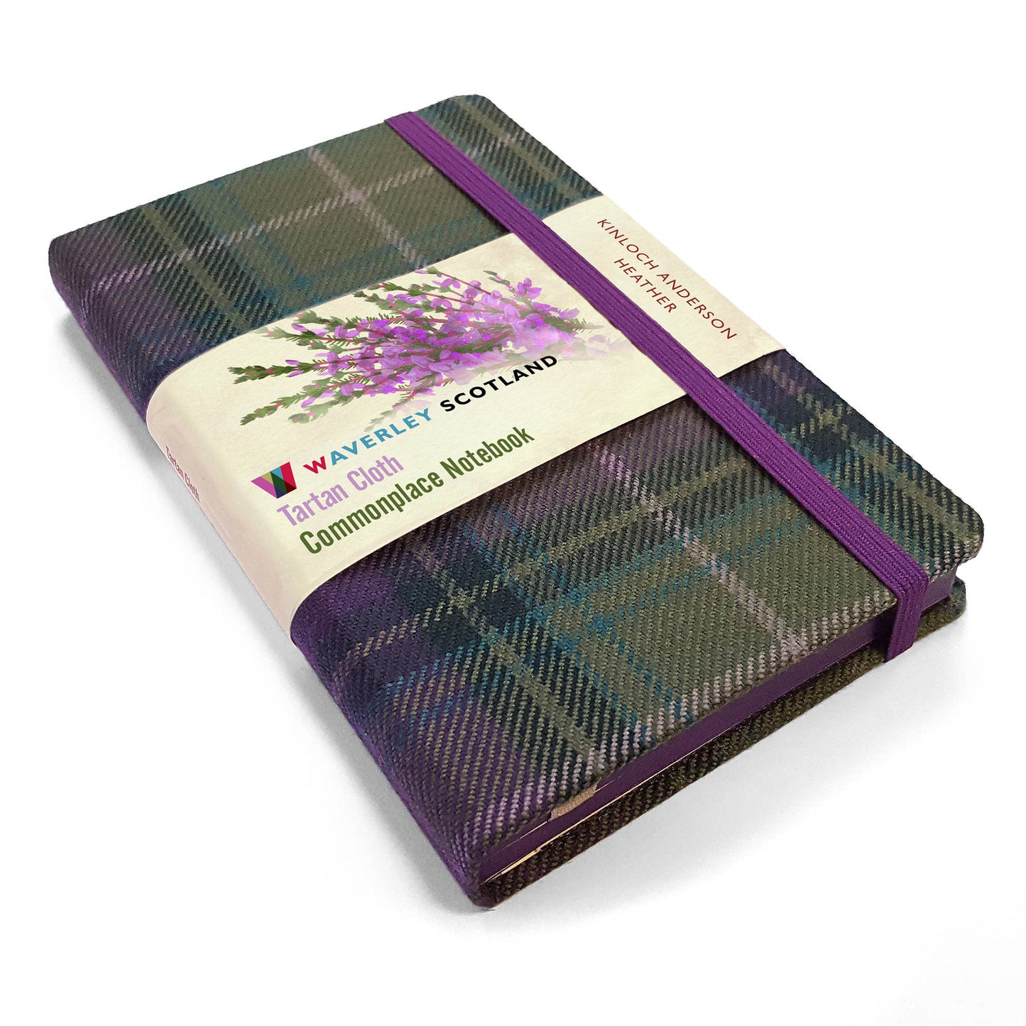 KA Heather - tartan notebook