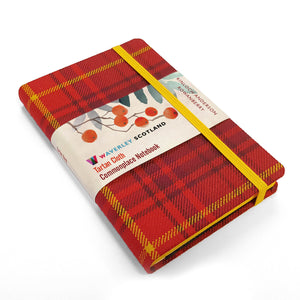 KA Rowanberry - tartan notebook