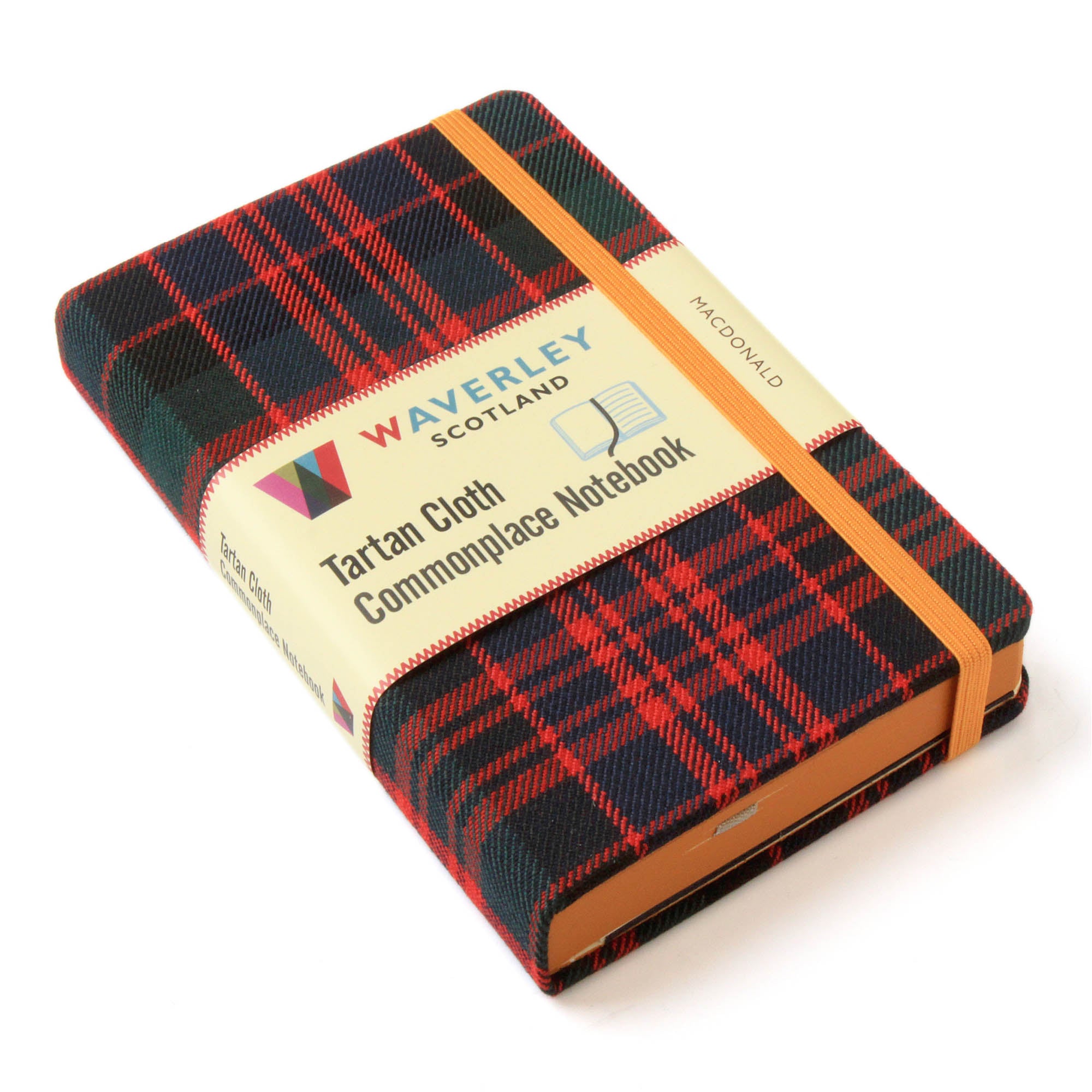 Macdonald - tartan notebook