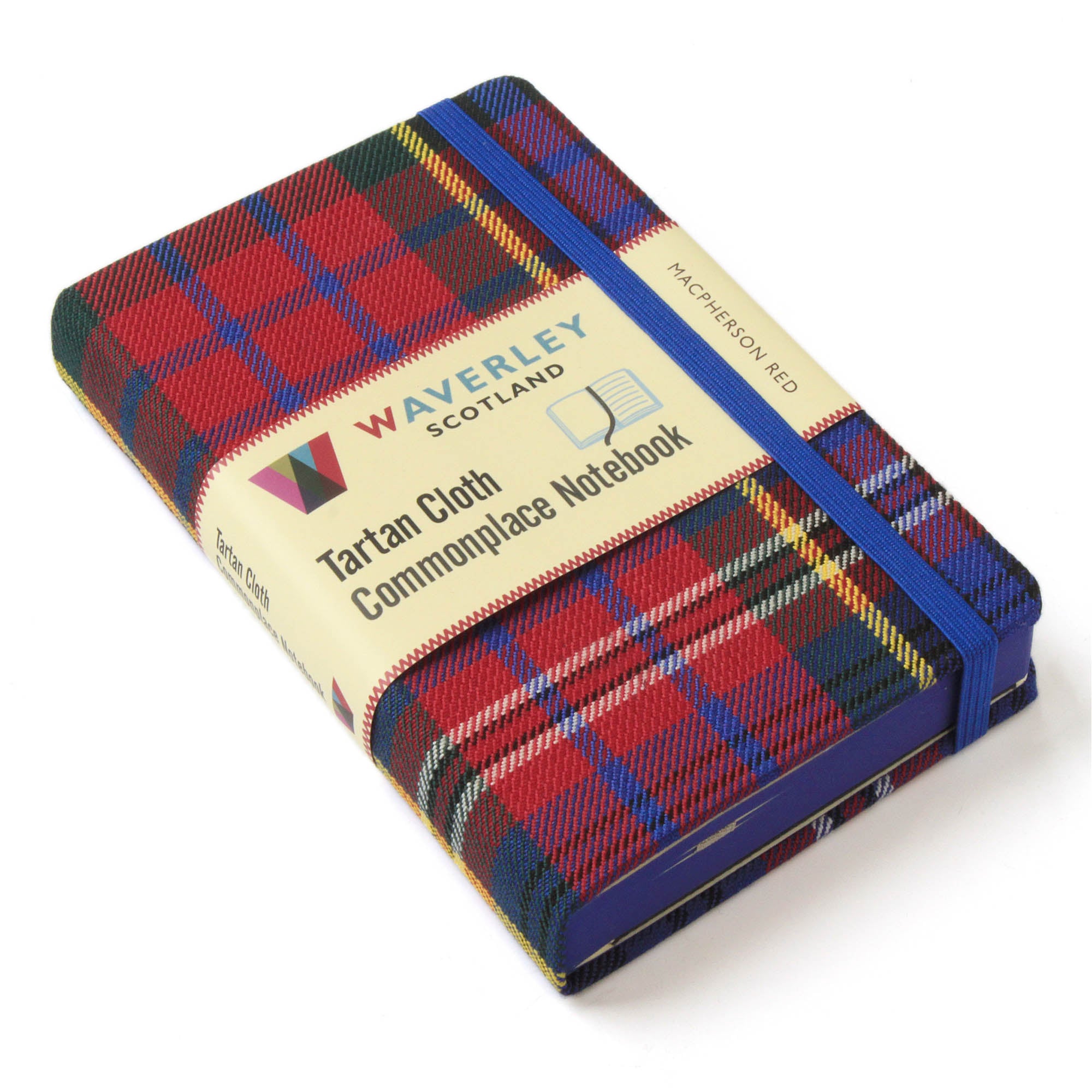 Macpherson Red - tartan notebook