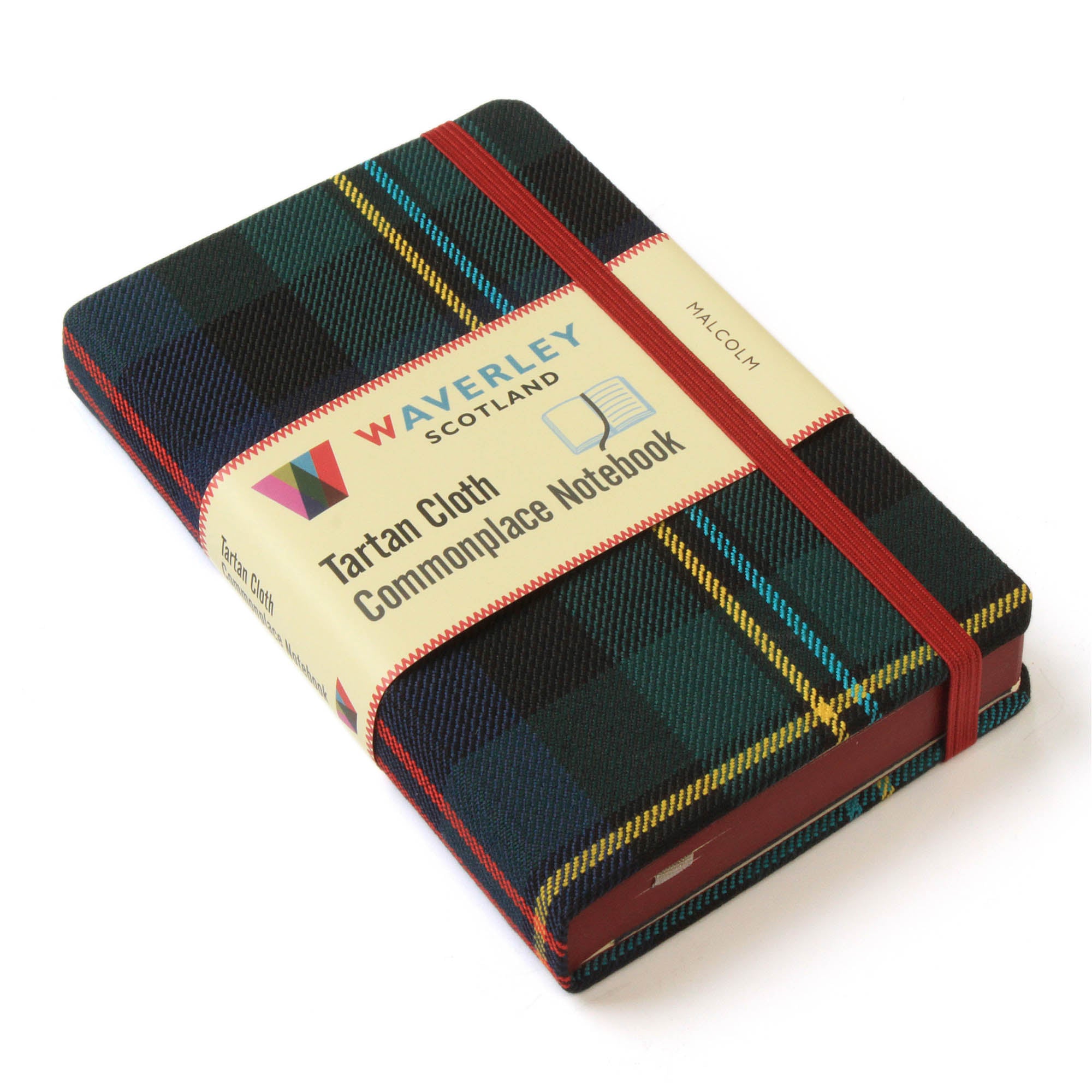 Malcolm - tartan notebook