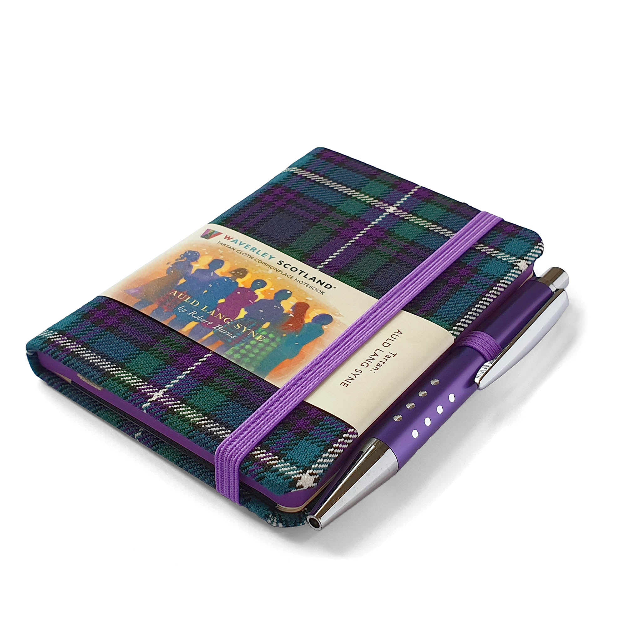 Auld Lang Syne - tartan notebook