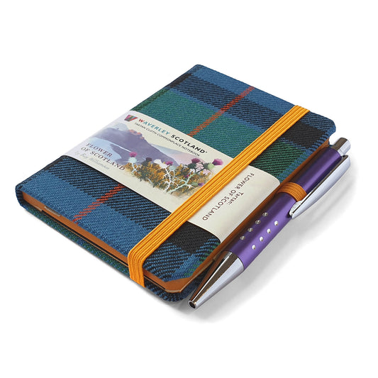 Flower of Scotland - tartan notebook