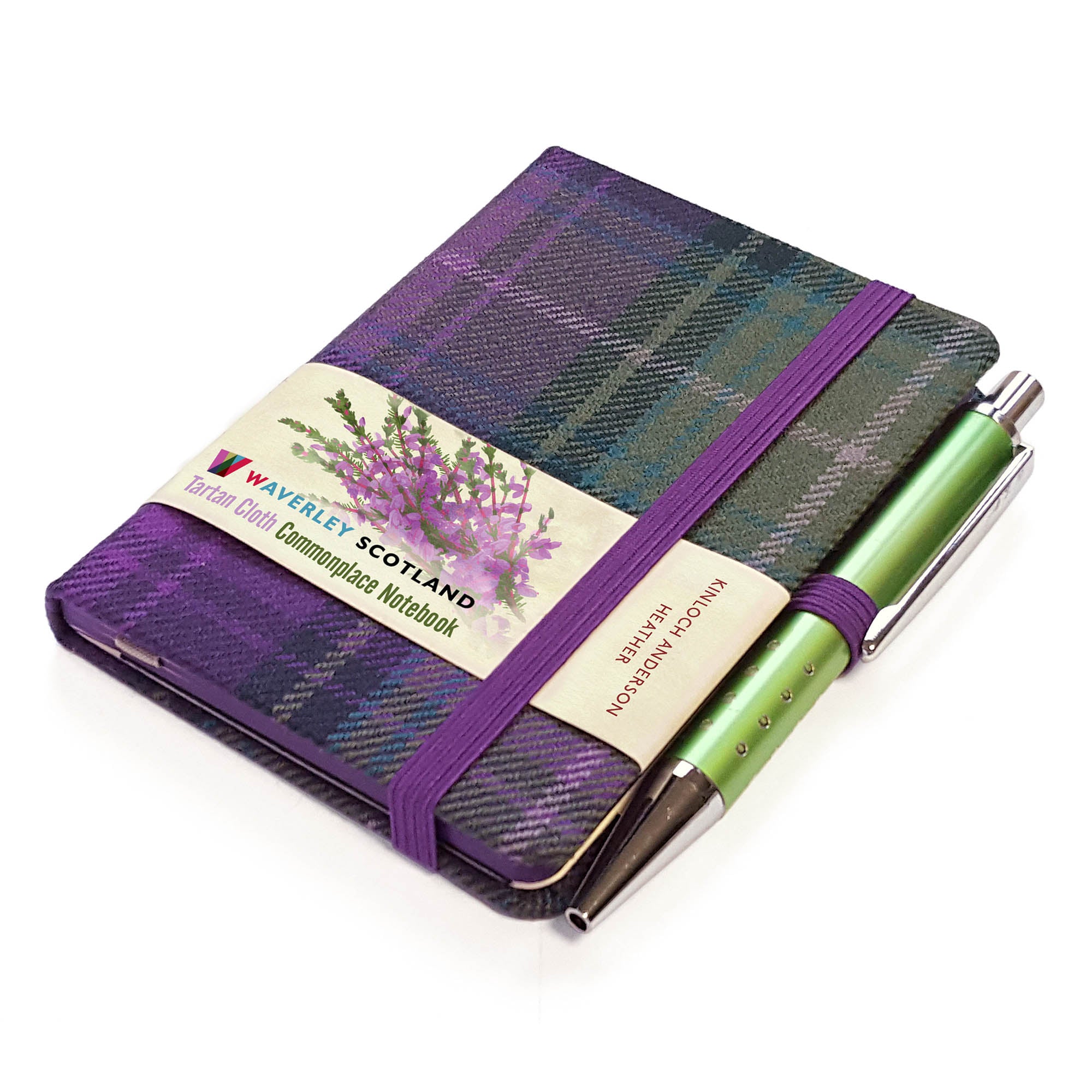 KA Heather - tartan notebook