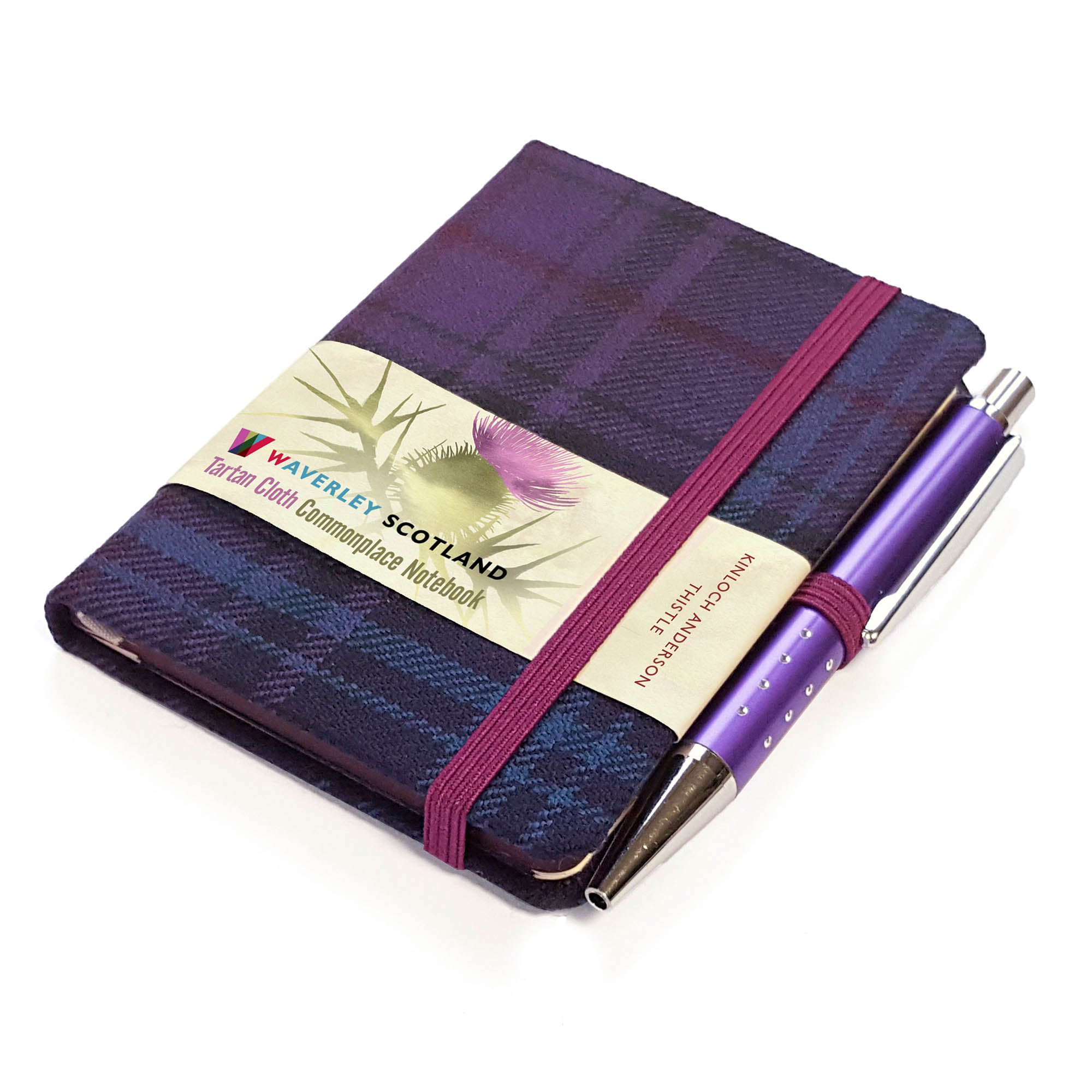 KA Thistle - tartan notebook