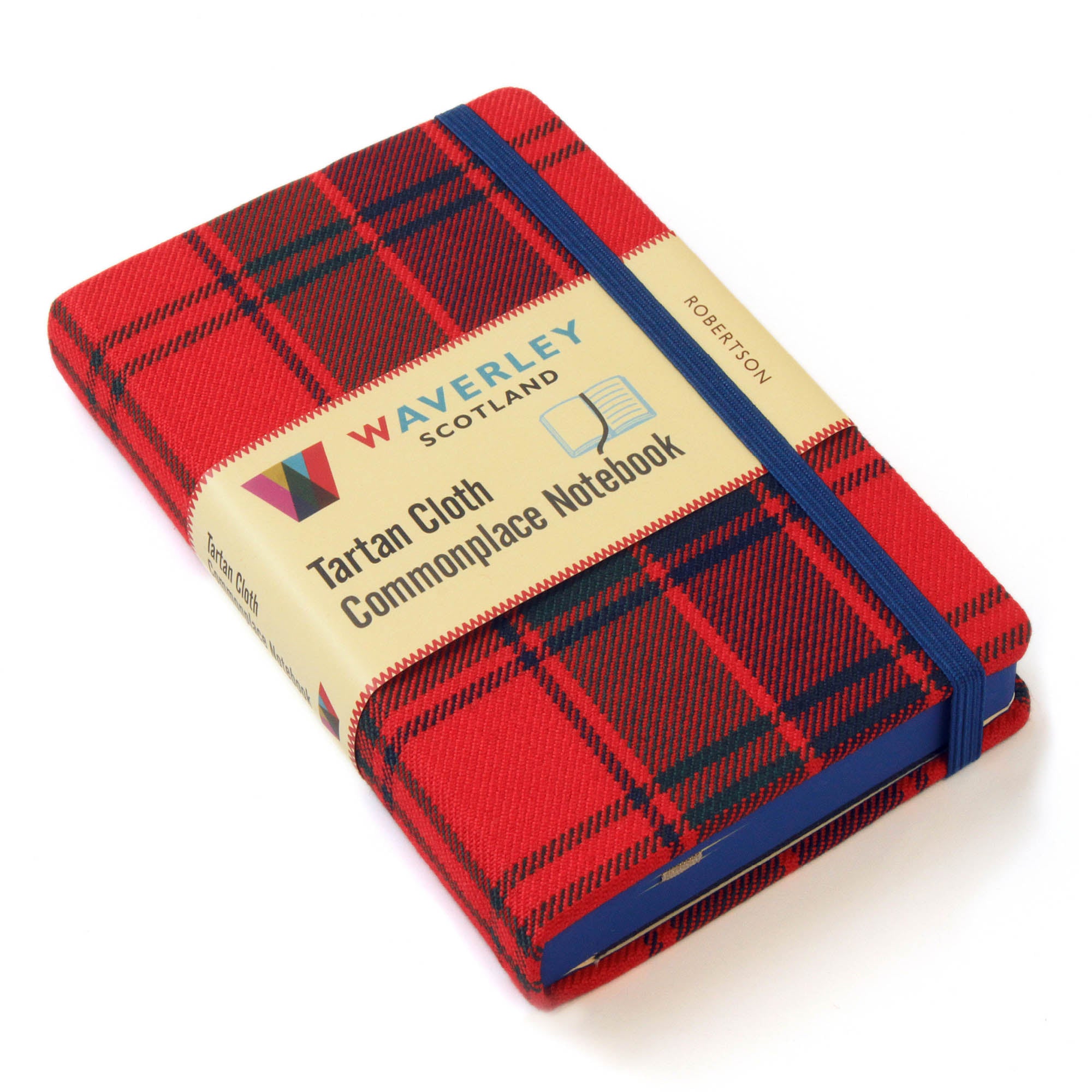 Robertson - tartan notebook