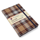 Stewart Modern Camel - tartan notebook